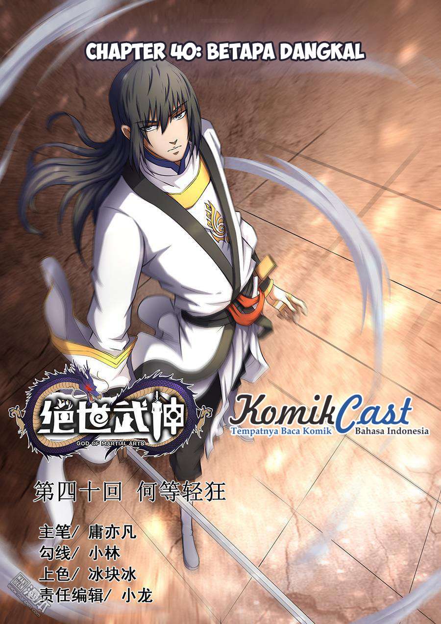 Komik God of Martial Arts - Chapter 40.1